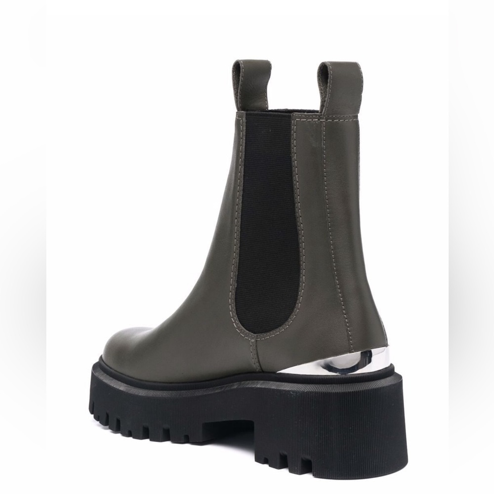 MAJE Paris Chelsea Boots with Platform Sole - Picture 2 of 12